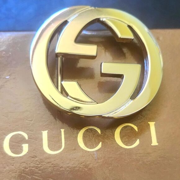 Gucci Accessories - Gucci Gold Belt Buckle